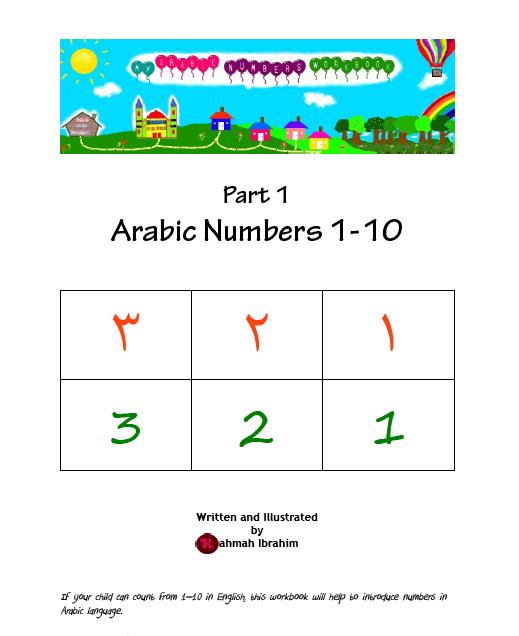 Numbers 1-10 in English