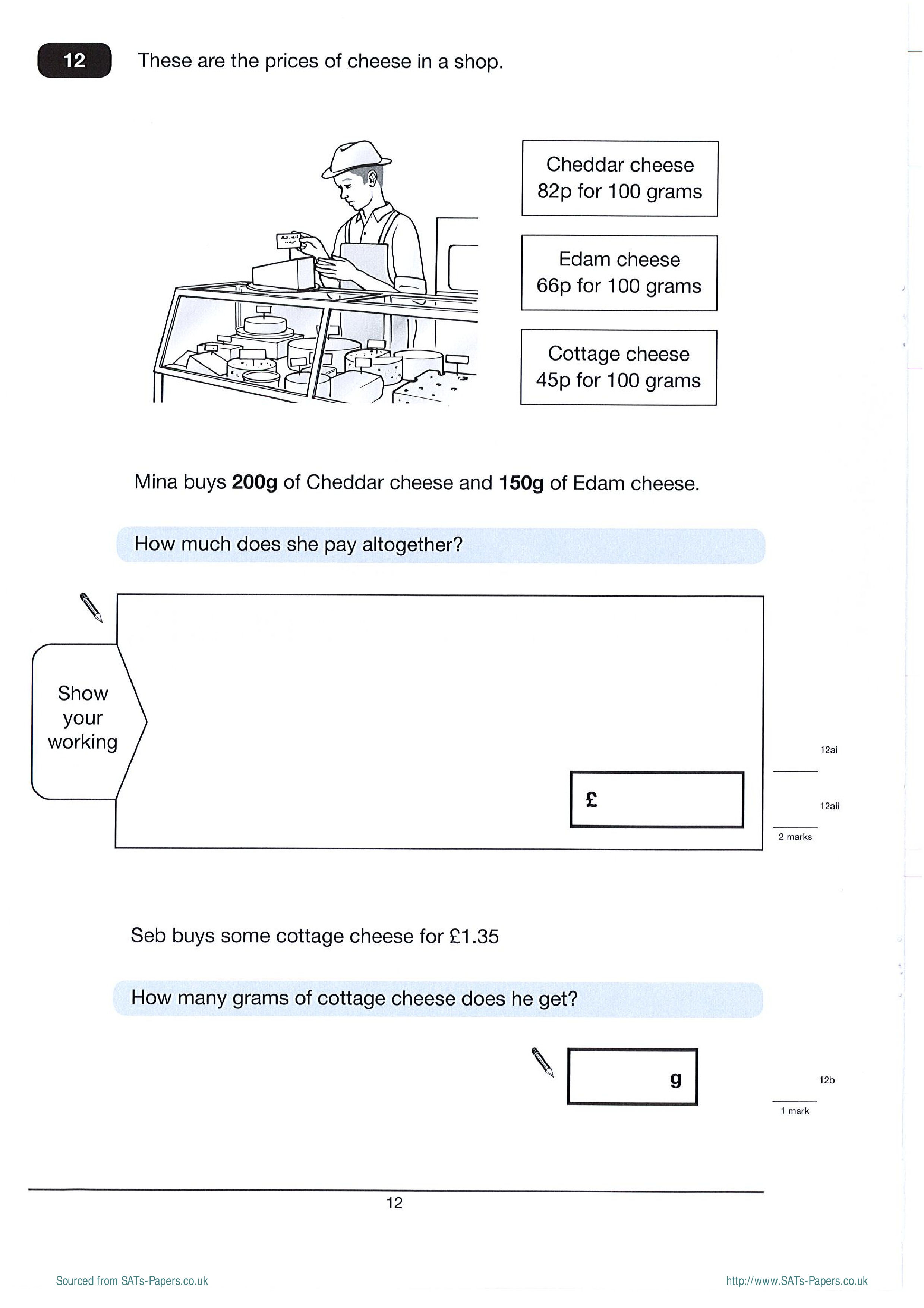 free-worksheets-ks2-maths-test-a-2012-sats-papers-the-islamic-home