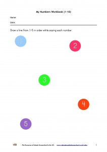 My Numbers Workbook 1-10-p1