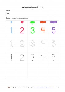 My Numbers Workbook 1-10-p2